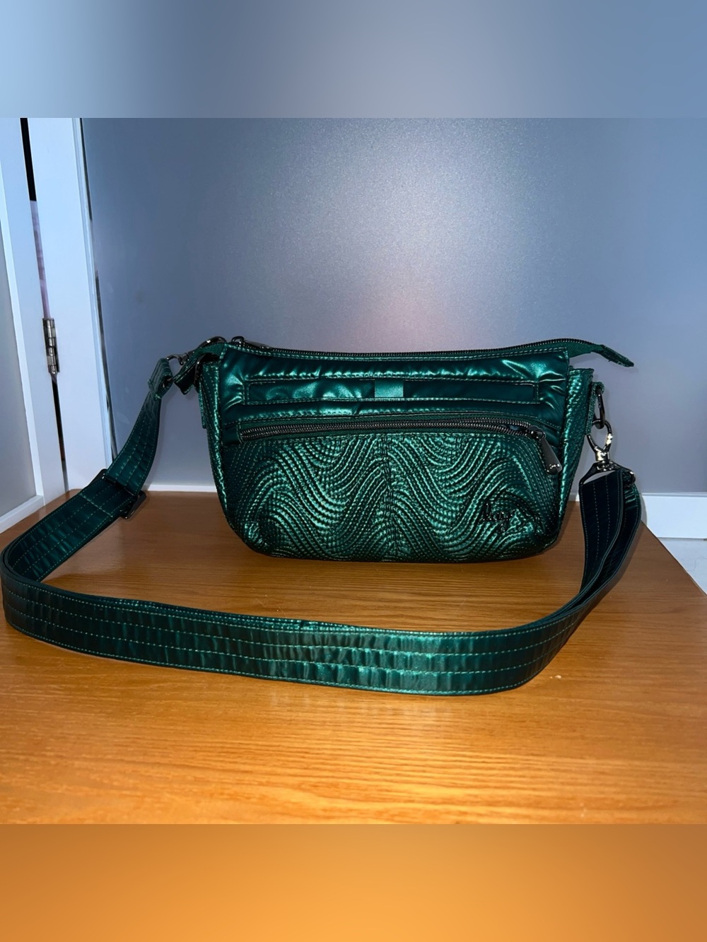 Lug Dash Wickedly Green Classic Crossbody Shoulder Bag